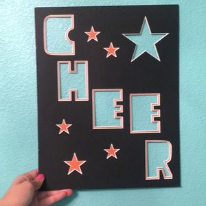 CHEER Collage frame 16x 20 inches